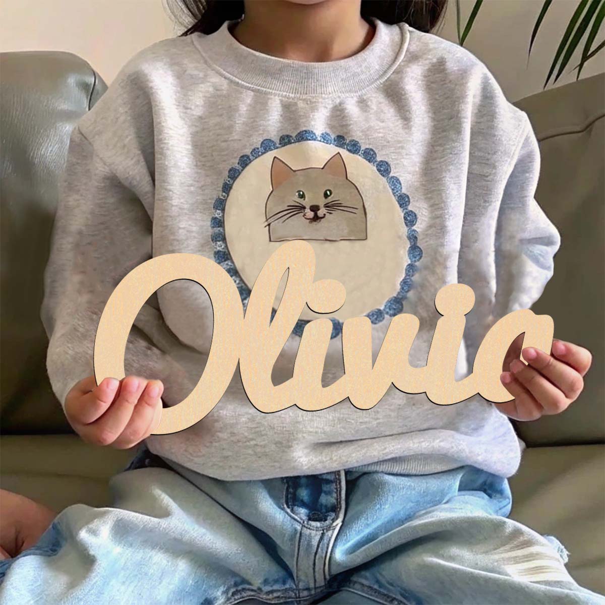 Home Decor Examples - 1 Stück lustiges Olivia-Beispiel, individueller Name,