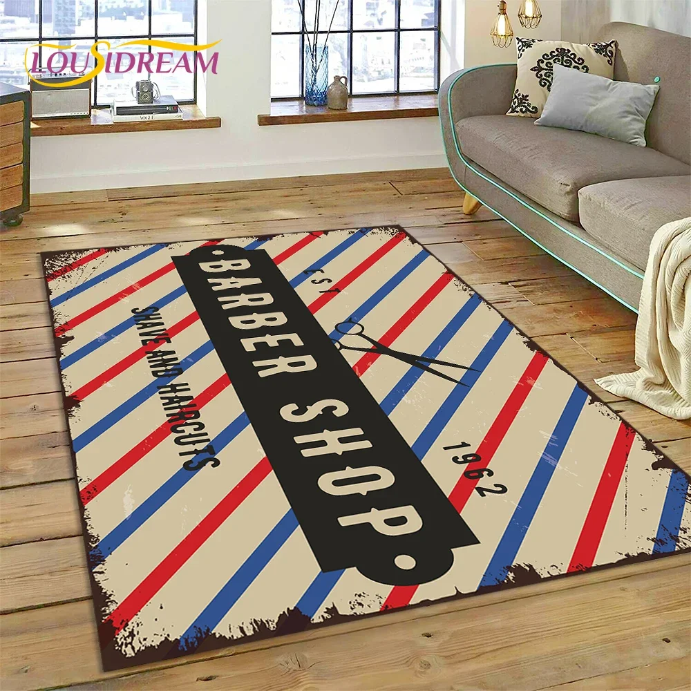 Home Decor Online Shop - Mode Barber Shop Logo Schädel Vintage