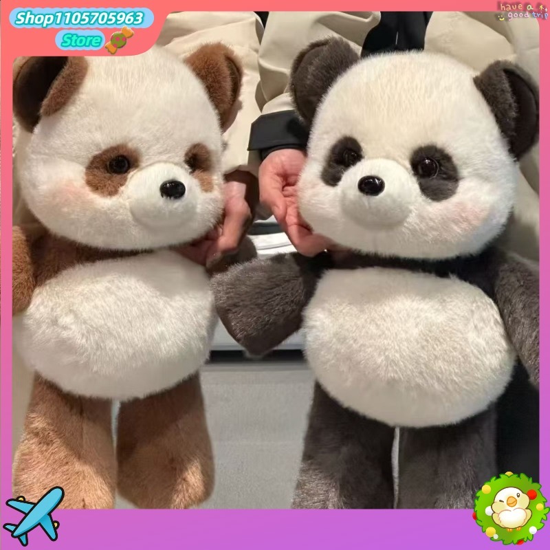 Home Decor Games - Niedliche Laufende Panda-Cartoon-Puppe Cartoon Weiches Plüschtier