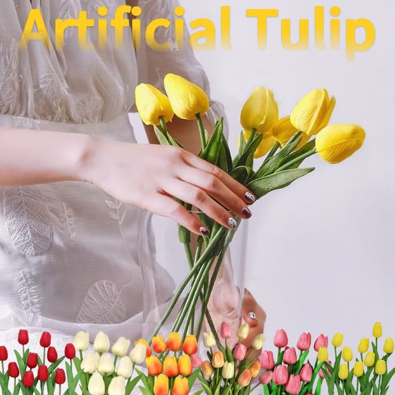 5–15 Stück künstlicher Tulpens – Home Decor Tulip Bewertung und Preis