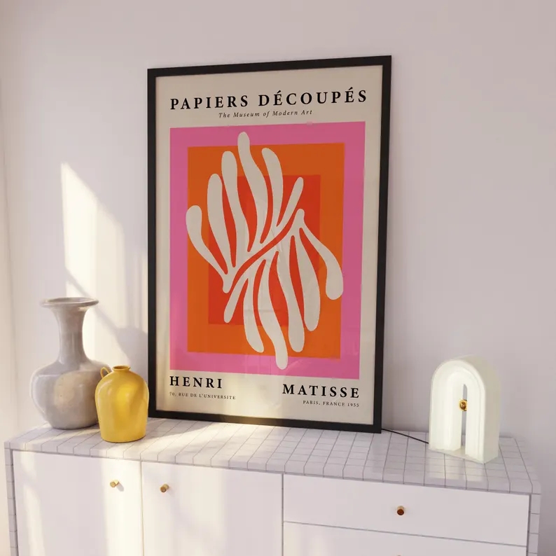 3 Stück moderne orangefarbene  – Home Decor Aesthetic Bewertung und Preis