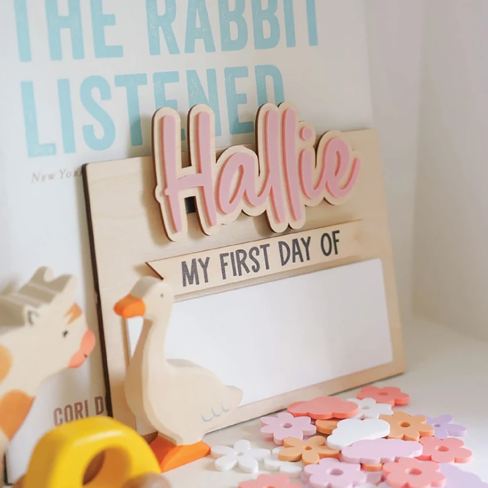 1 Stück personalisierte Holz-N – Home Decor For Wedding Bewertung und Preis