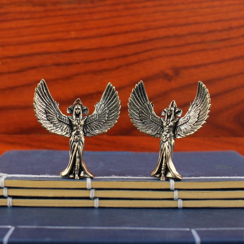 Mini-Messingfigur einer geflüg – Home Decor Egypt Bewertung und Preis