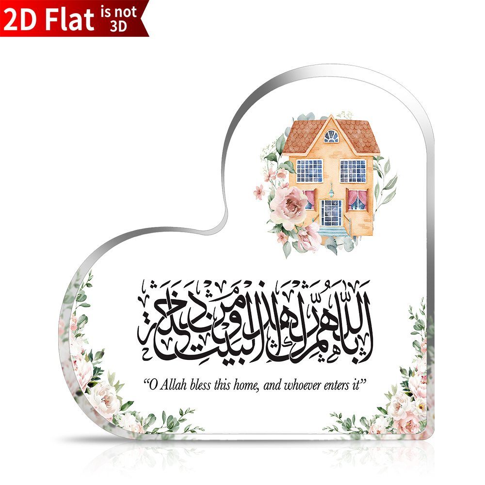 CIFBUY Acryl-Plakette 2D Flach – Home Decoration Bewertung und Preis