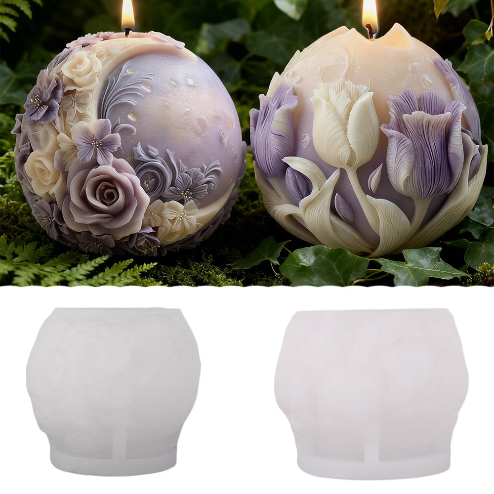 Mond-Rosen-Tulpen-Kugel-Kerzen – Home Decor Tulip Bewertung und Preis
