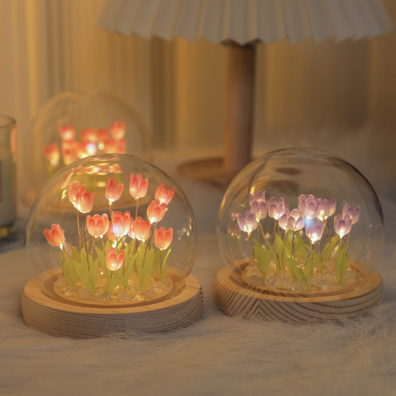 Handgemachte Tulpe Nachtlicht  – Home Decor Tulip Bewertung und Preis