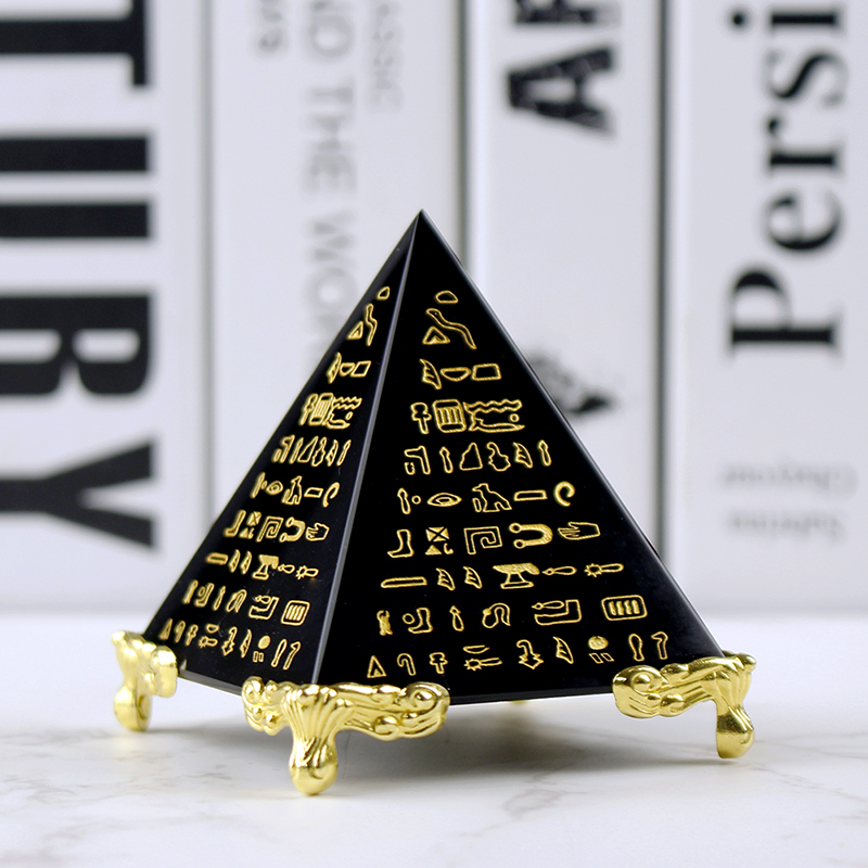 Ägypten Kristall Obsidian Pyra – Home Decor Egypt Bewertung und Preis