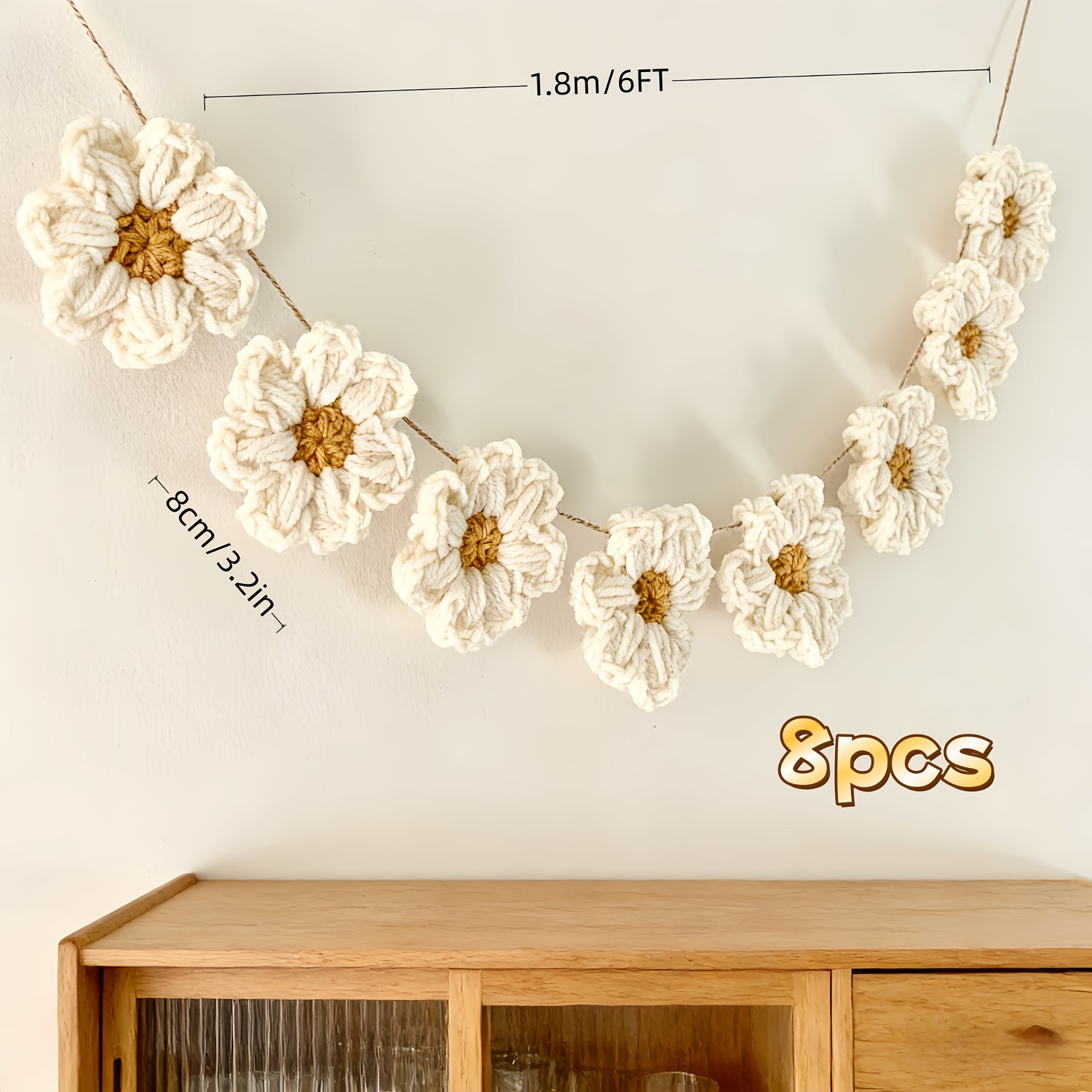 8 Stück 1,8 Meter lange gehäke – Home Decor Daisy Bewertung und Preis