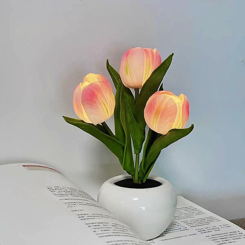 LED-Simulation Tulpe Nachtlich – Home Decor Tulip Bewertung und Preis